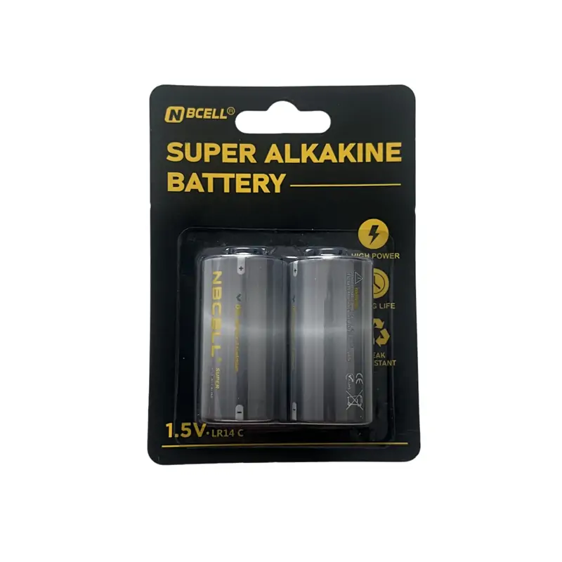 Superalkalische Batterie LR14 C. 2 Pack Blister Card-Nbcell