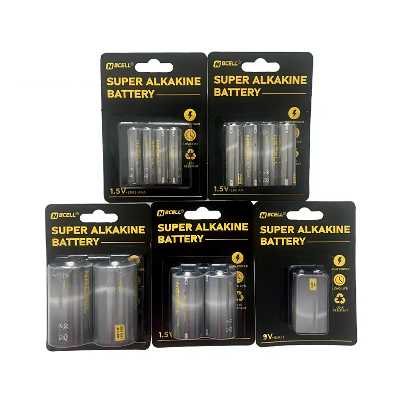 Super Alkaline Battery Blister Card Packing-Nbcell