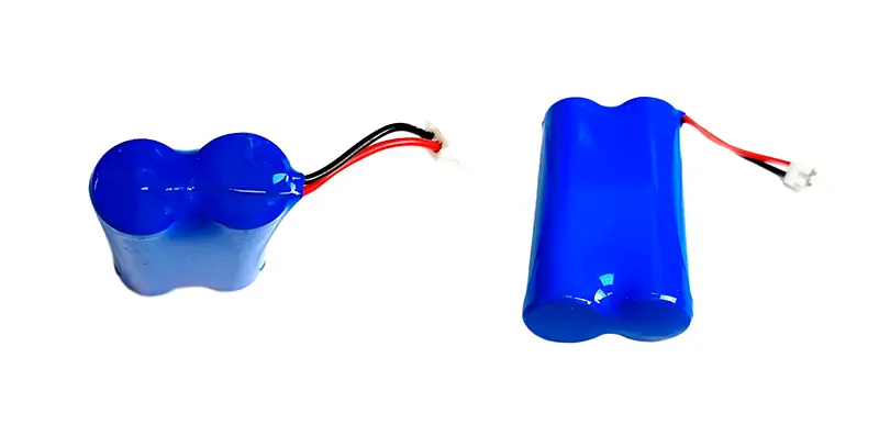 Custom 14500 battery pack 2S1P