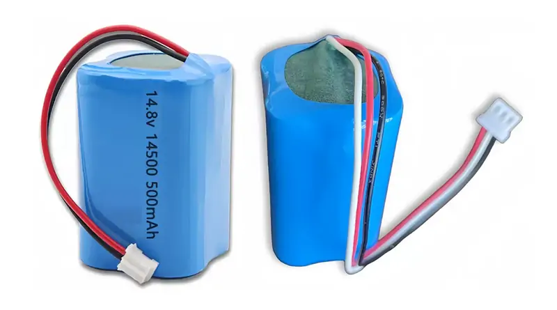 Custom 14500 battery pack 4S1P